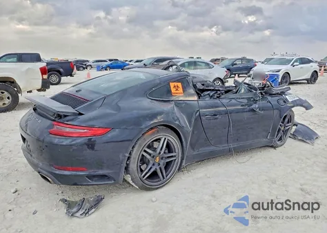 2018 Porsche 911 Carrera из США, поврежденный, VIN WP0AA2A90JS105184